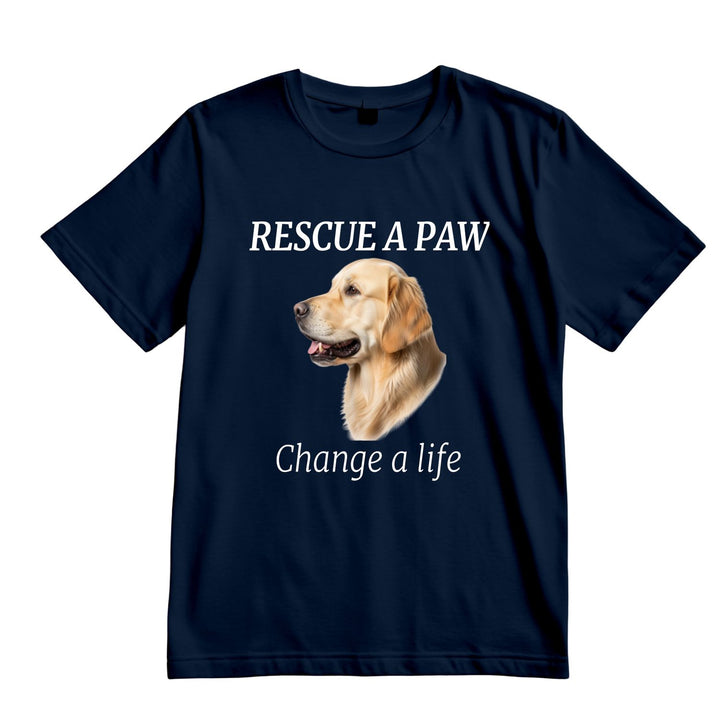Rescue a Paw Change a Life Shirt –
Animal Rescue Support T-Shirt | Unisex Classic Fit